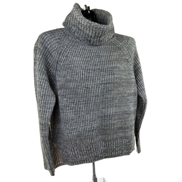 DEX 1963 Turtleneck Sweater Gray Size Medium - Picture 2 of 8